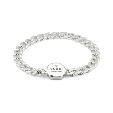 Gucci Logo engraved bracelet