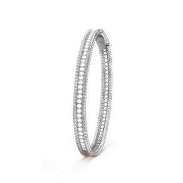 Perlée diamonds手镯,单排镶钻设计,中号款式