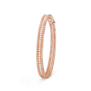 Perlée diamonds手镯,单排镶钻设计,中号款式