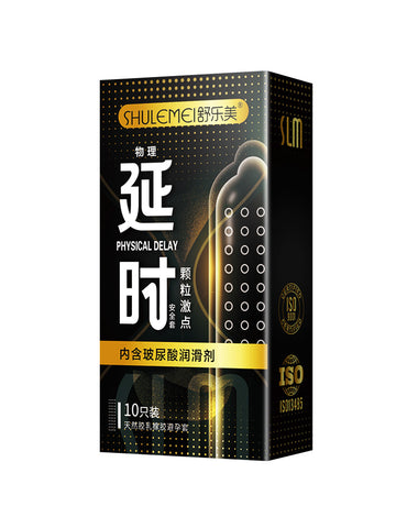 Shulemei Condom Genuine Flagship Store Large Granular Lasting Sheep Casings Condom Sex Perverted Male Tt