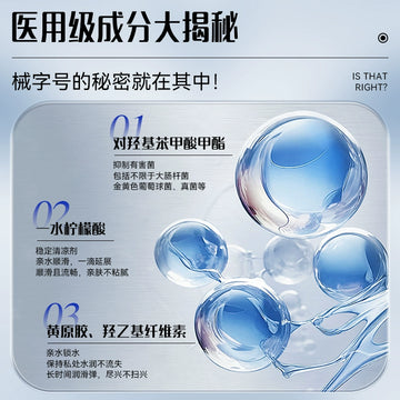 Jinji medical human lubricant middle-aged and elderly couples sexual intercourse bedding private parts vagina leave-in adult fun