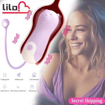 Vibrator Egg G-Spot Clitoris Stimulator Nipples Vaginal Massager Vibrating Love Egg Female Masturbator Adult Sex Toys for Women