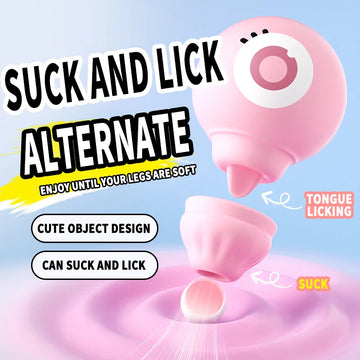 LILO Powerful Swinging Vibrator for Female Oral Papilla Clitoris Stimulator G-spot Tongue Licking Vibrator Adult Sucking Toy 18+
