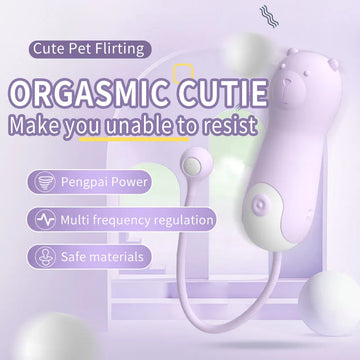 LILO Ten Level Vibration Frequency Modulation Charging Bear Shaped Vibrator Clitoral Massager Sexual Partner Toy Adult Product