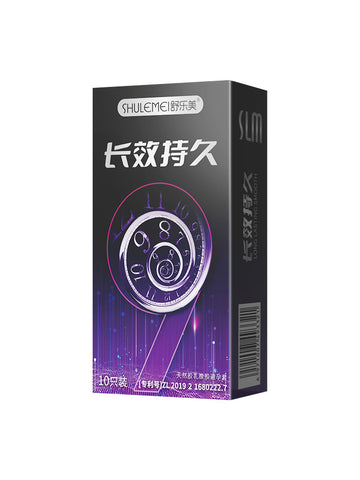 Shulemei Delay Condom Genuine Flagship Store 001 Ultra-thin Naked Entry Long-lasting Sheep Casings Men's Condoms t