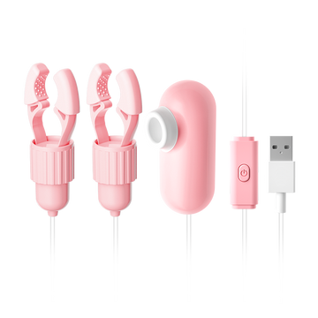 Sex toys women's breast clips vibrate breasts masturbator chest punishment nipple stimulation adult orgasm artifact tease