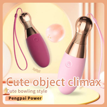LILO Portable Female G-spot Vibrator Nipple Clitoral Stimulator Fast Orgasm Bowling Ball Vibrator Multifunctional Adult Sex Toy