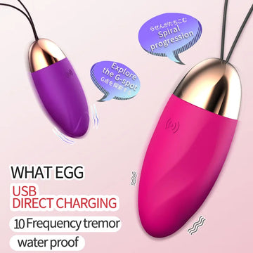 LILO Low Decibel Women's Vibrator G-spot Egg Shaped Portable Massager Couple Charging Stimulator Female Adult Sex Toy Gadgets