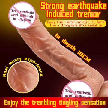 LILO Peristaltic and Stretchable Silicone Dildo Is A Powerful Sex Toy for Female Vaginal Stimulators and Adult Products