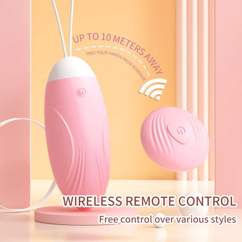 LILO 10 Segment Frequency Conversion Remote Control Vibrator for Female Clitoris G-spot Female Anal Plug Vibration Adult Sex Toy